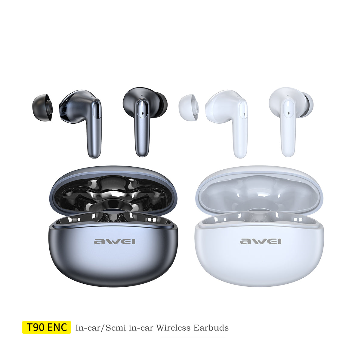 AWEI T90 ENC In-ear/Semi In-ear Earphones